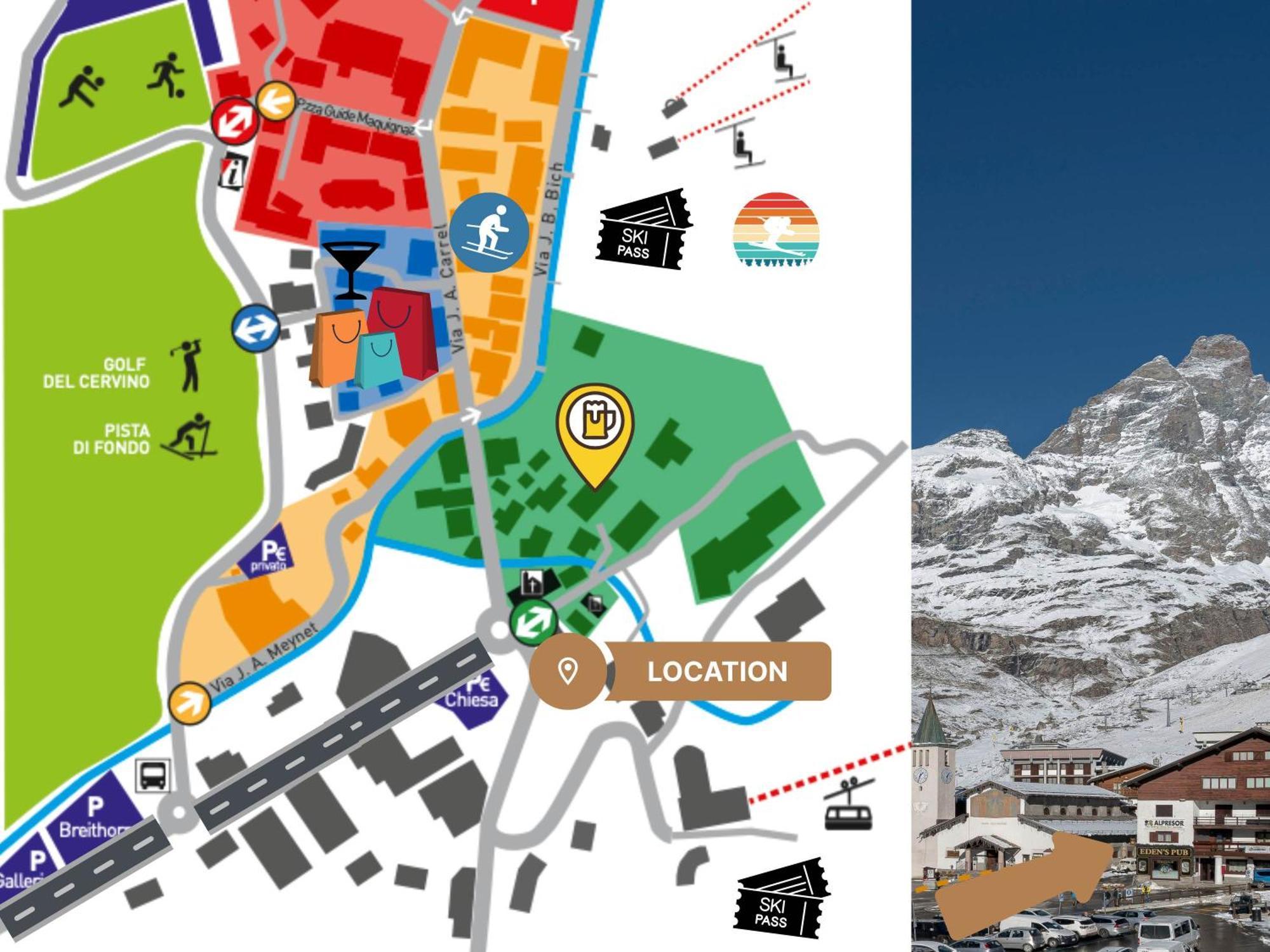 Francois Boutique Rooms - Matterhorn Retreat & Spa In Cervinia Breuil-Cervinia Exteriör bild